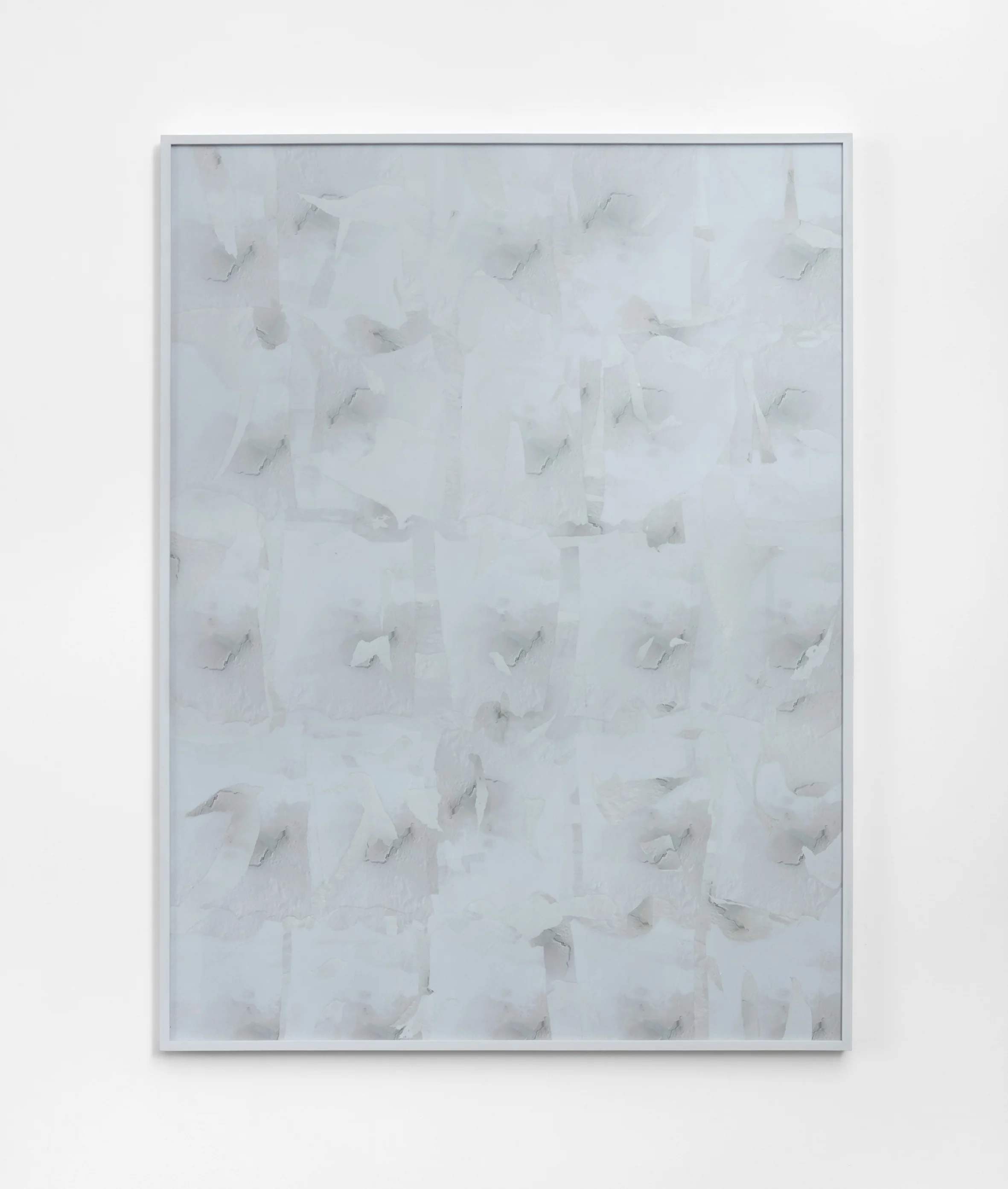 Patrick Foster Ceiling collage 2, 2017 Inkjet collage, glass, artist’s frame, 120 x 90 cm