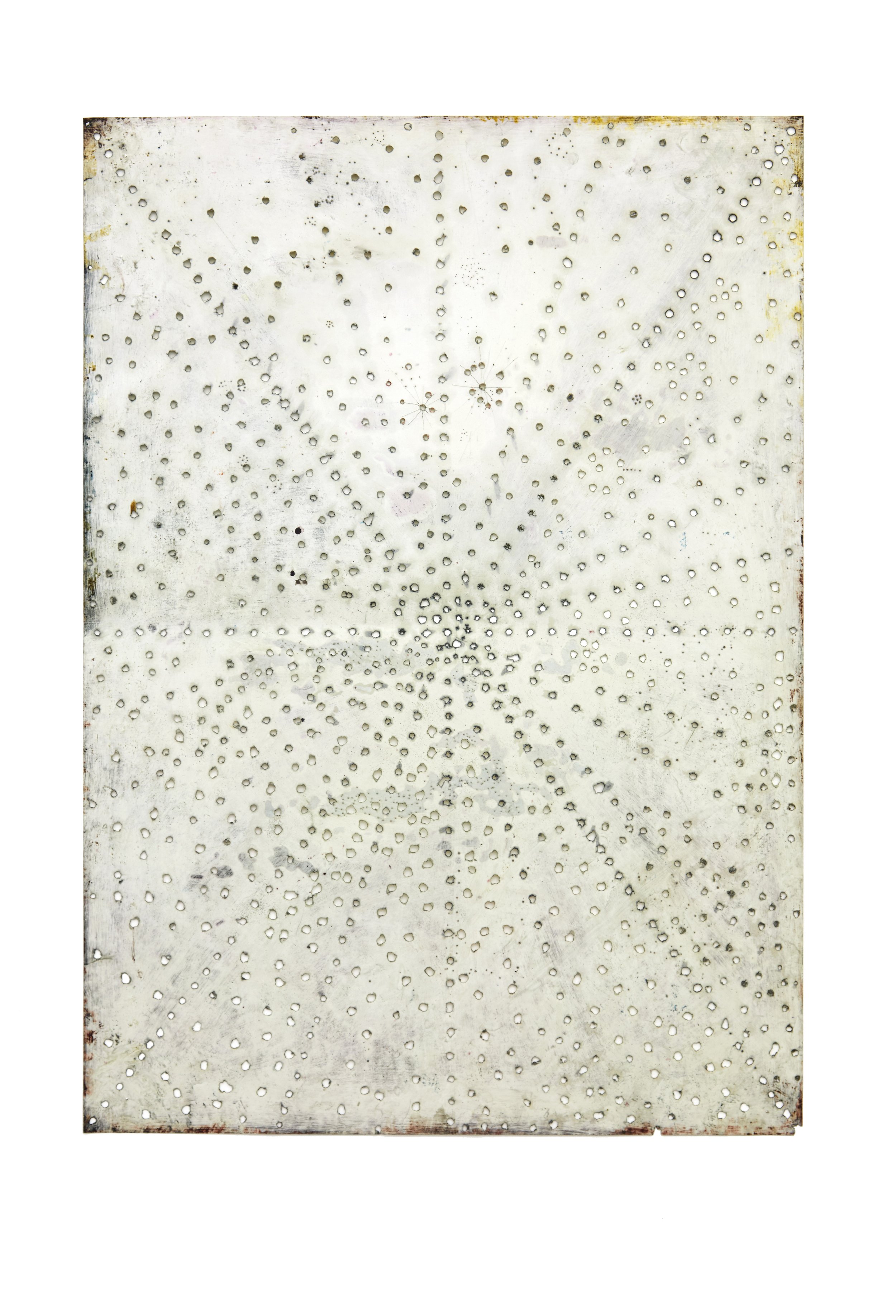  Sieve, 2022, oil on paper, 102 x 72 cm 