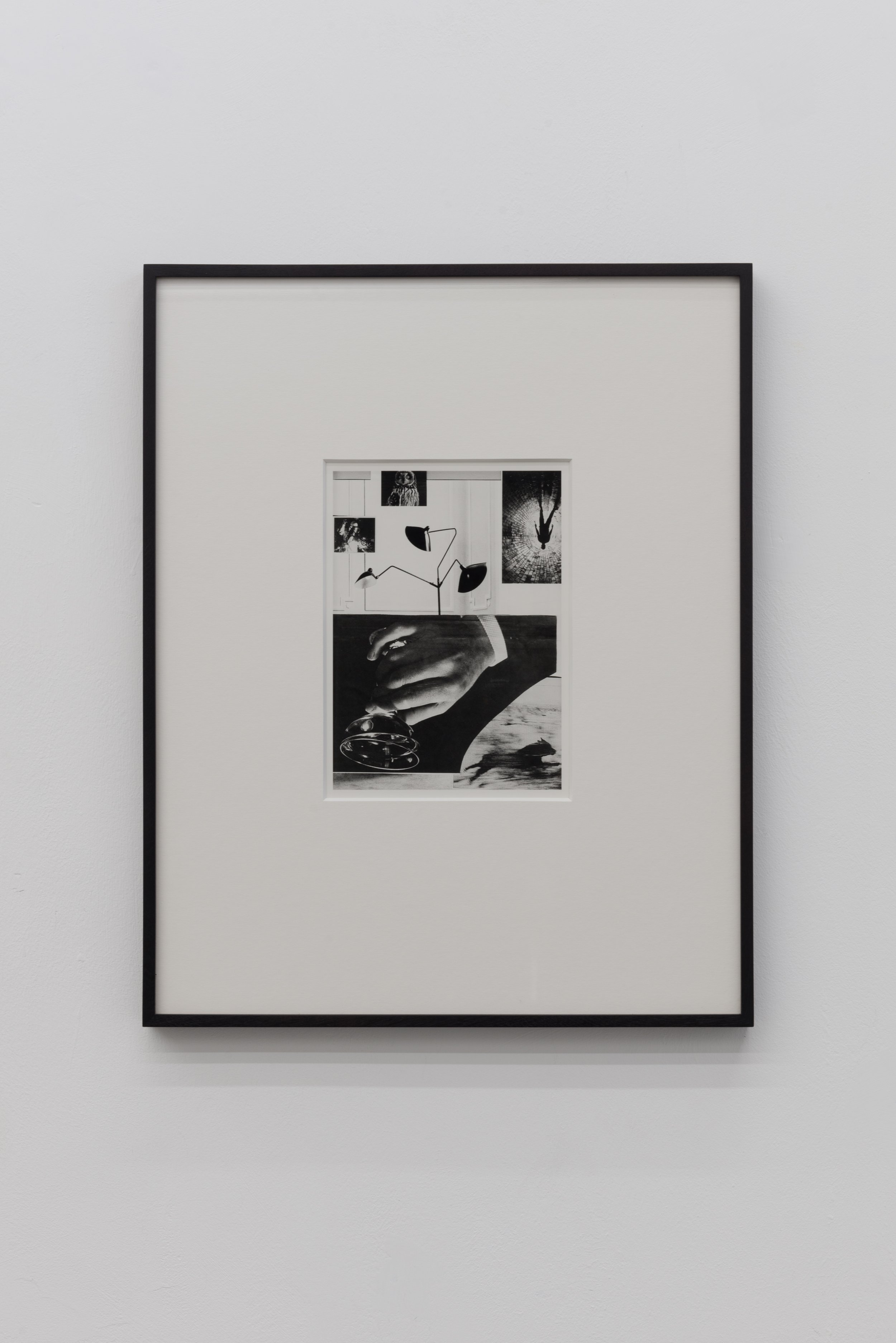  Untitled (Je est un autre un multiple toujours) 2014&nbsp;  silver gelatin print&nbsp;  50 x 40 cm, framed 