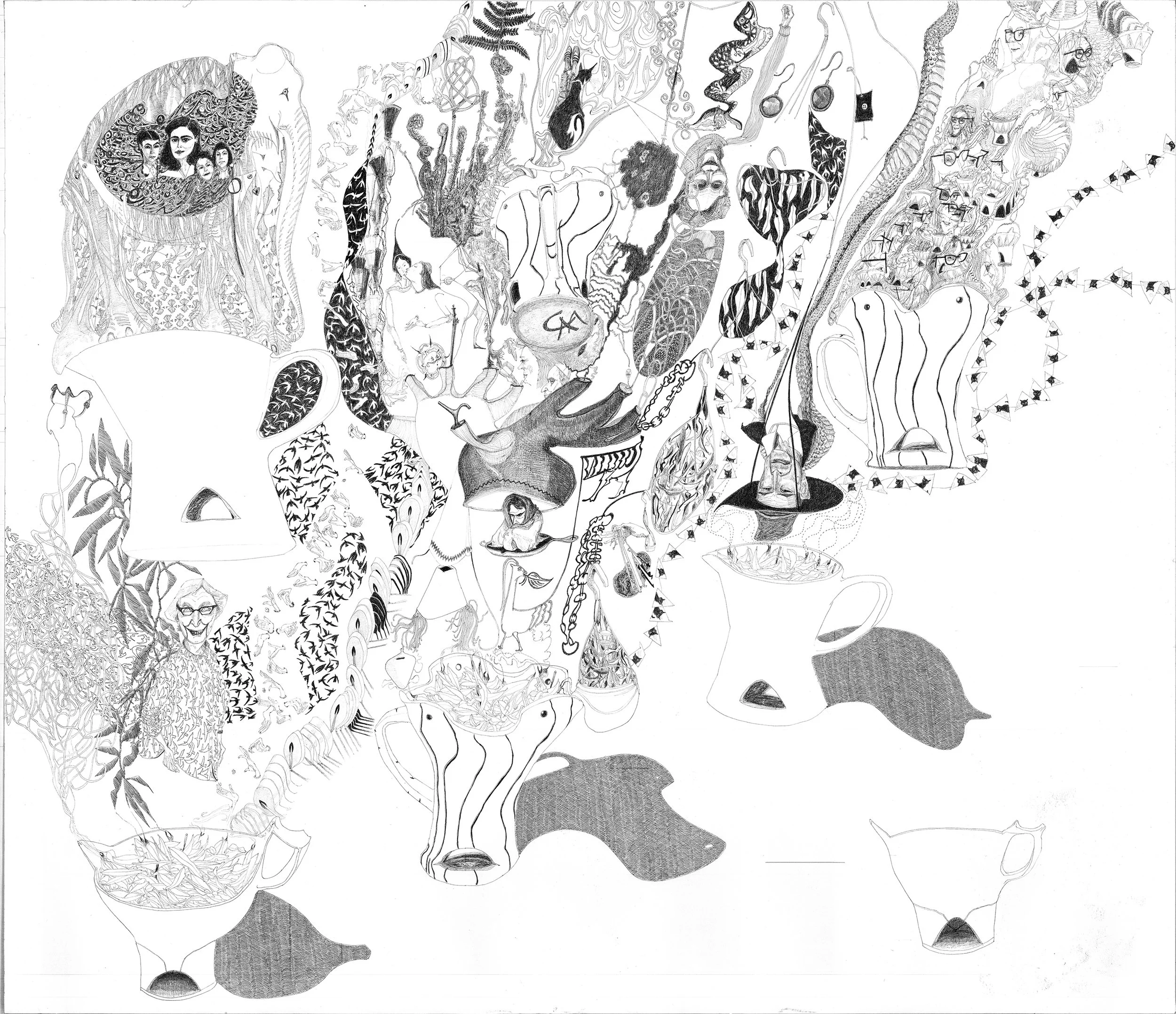  Drawing You Walk In To (detail)  