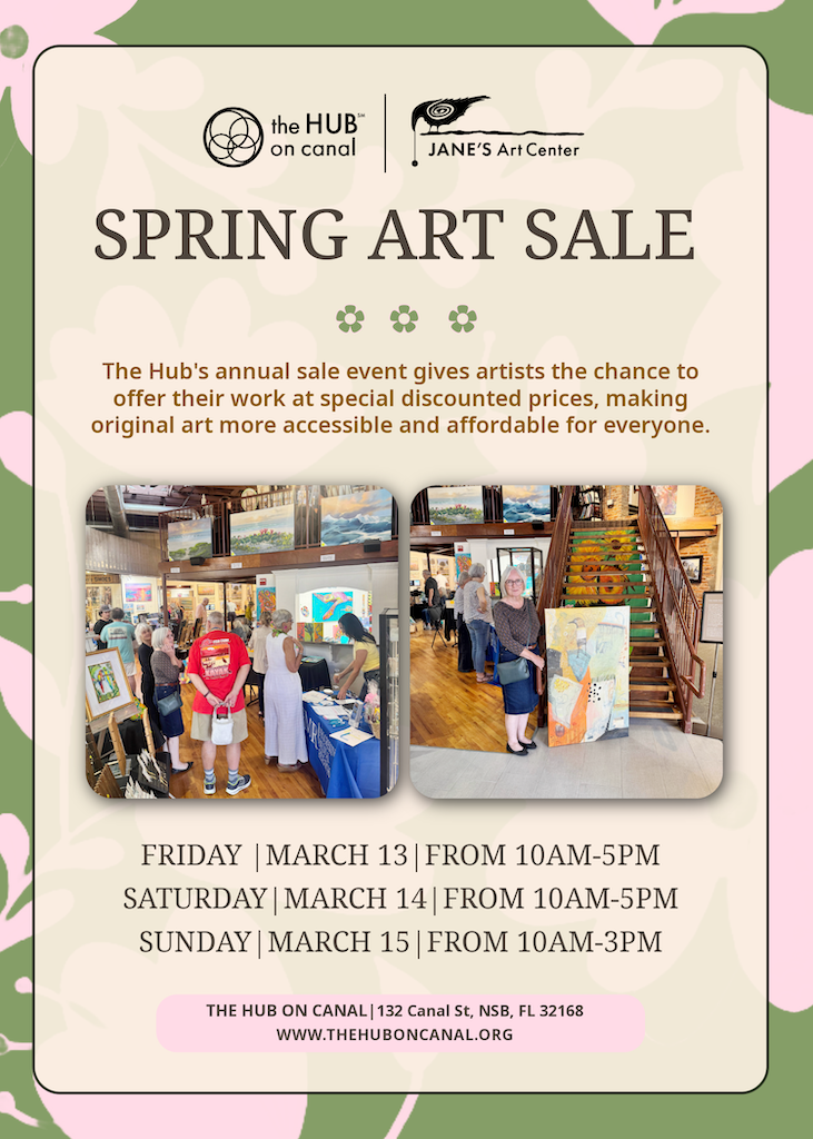 The Hub on Canal - Spring Art Sale!