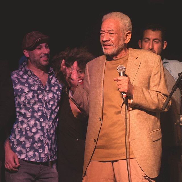 Sometimes, meeting your heroes doesn&rsquo;t disappoint. After I sang &ldquo;Friend Of Mine&rdquo; with you in the room I went out front to watch the other singers and you came up to me and gave me a hug and complimented my performance and asked to borrow my guitar. Getting to walk you on stage for Lean On Me will stay with me forever. Thank you #billwithers for your music.