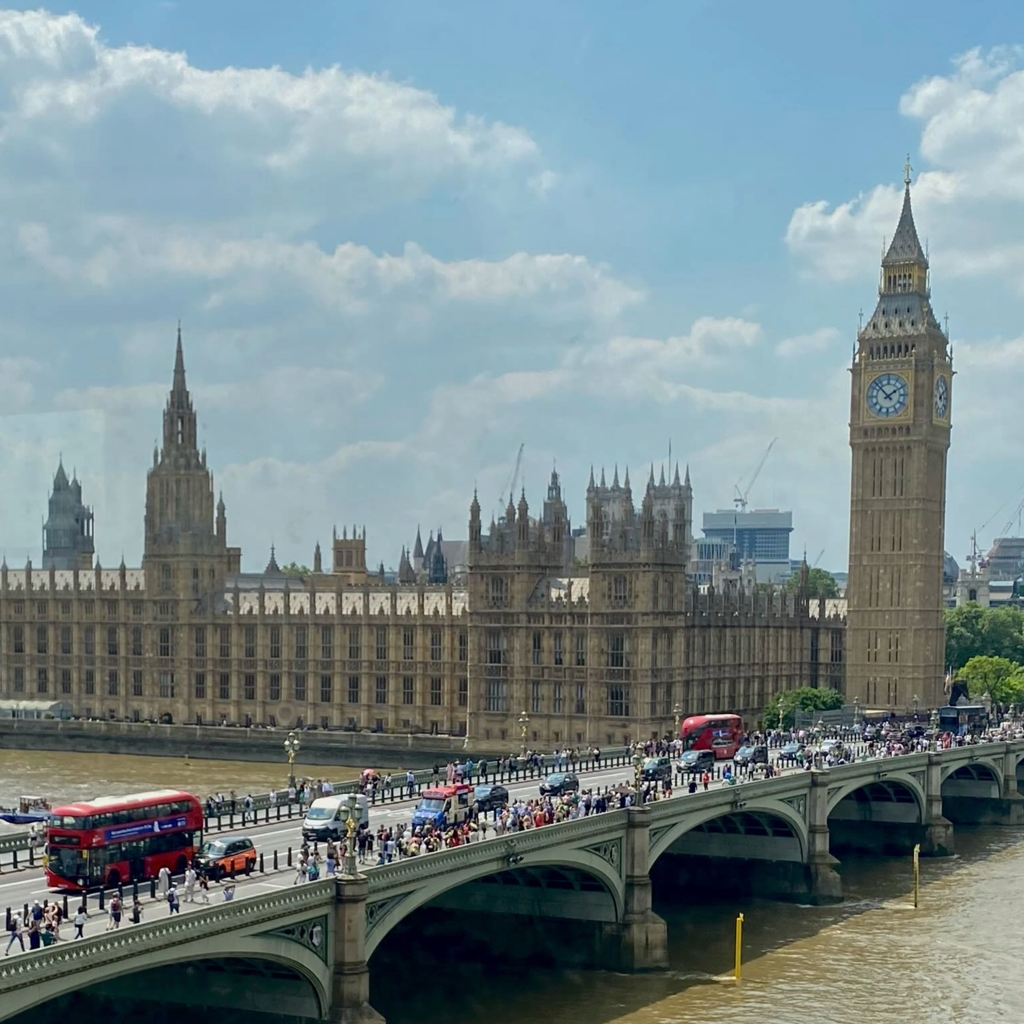 London and Houses of Parliament
