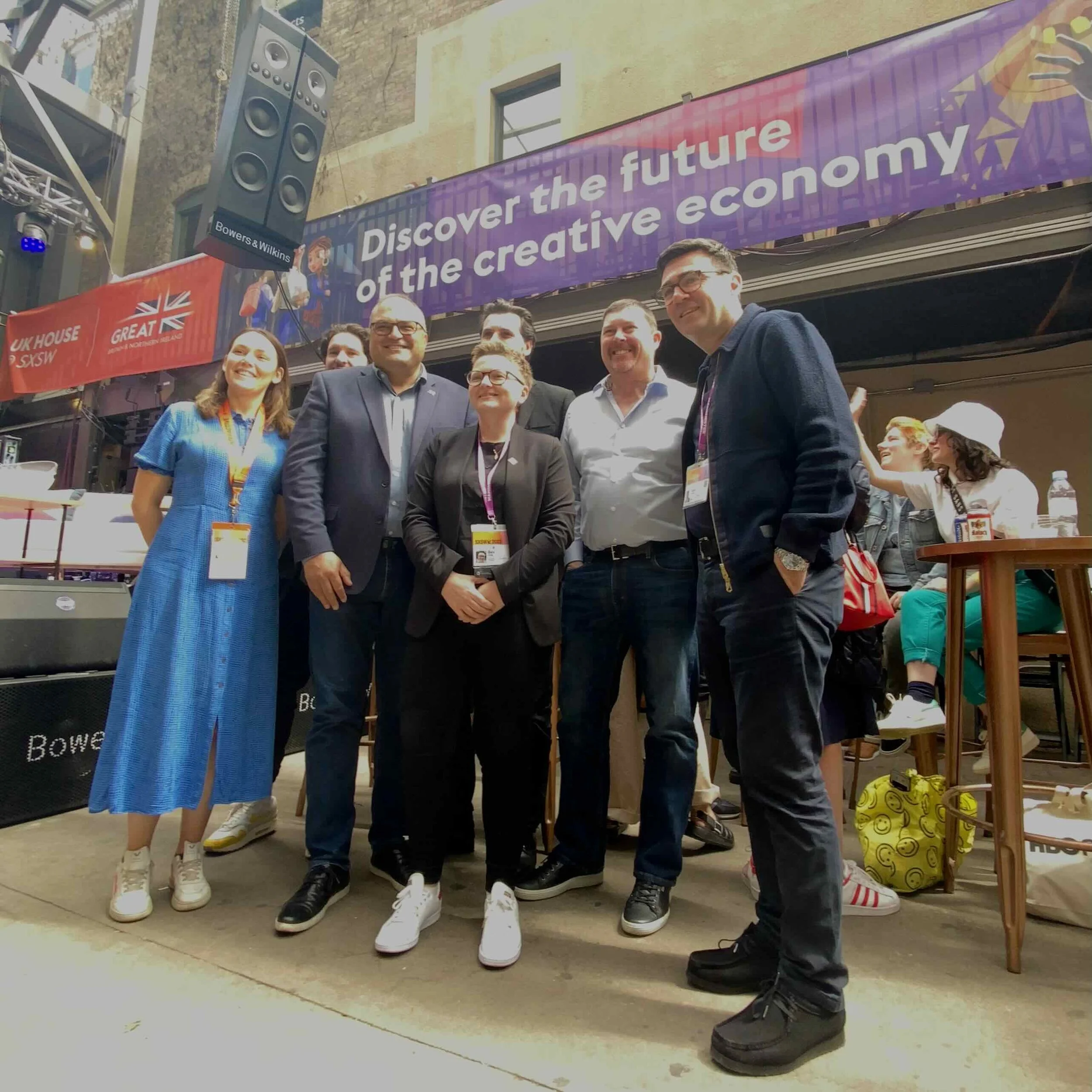 Andy Burnham at SXSW in Austin, Texas