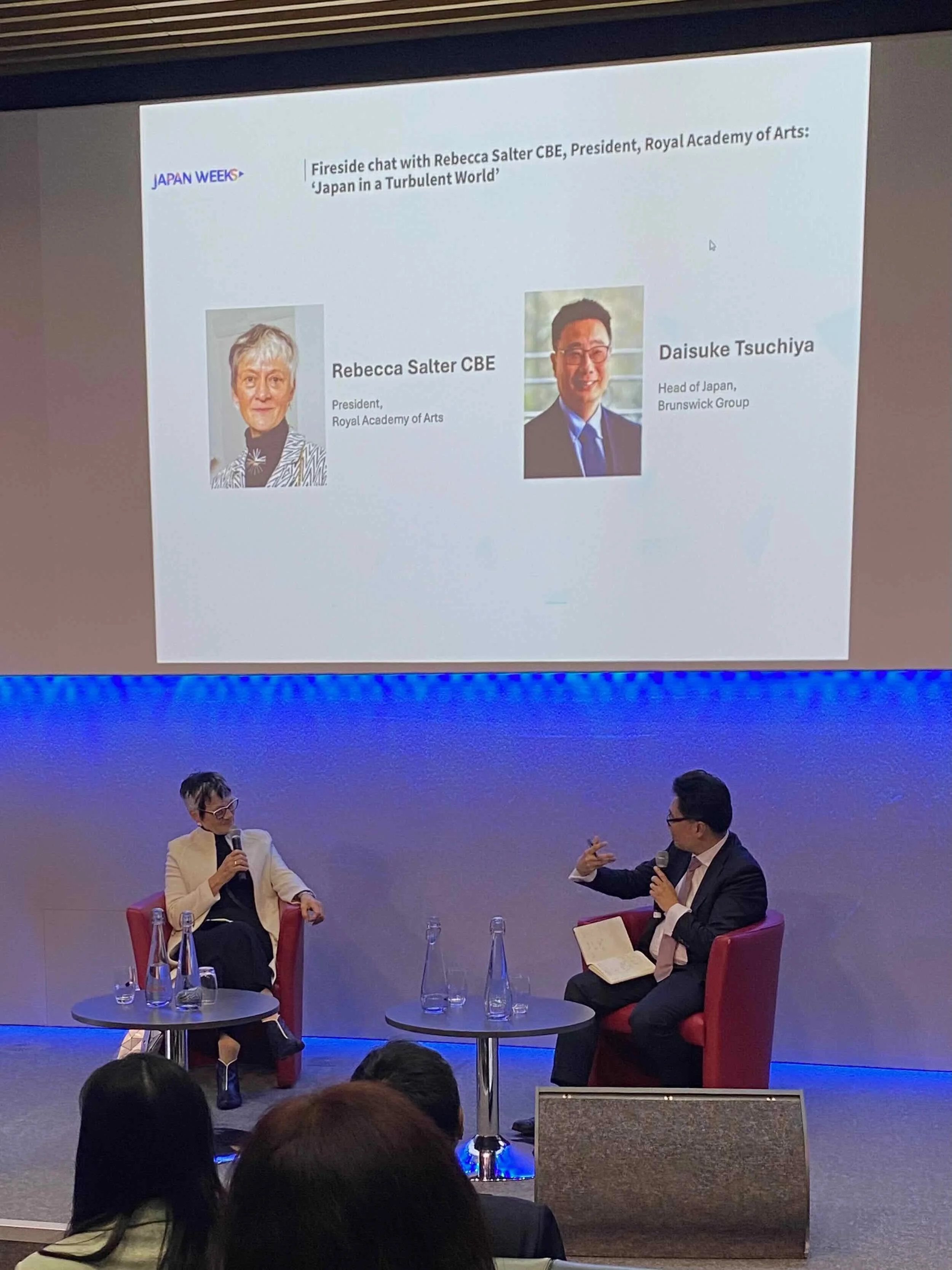 Rebecca Salter CBE, President, Royal Academy of Arts: Japan in a Turbulent World