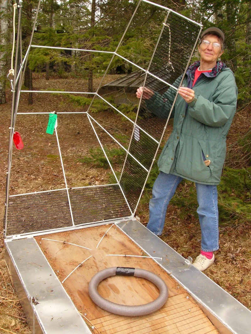 Arlis McGinnis w/Canopy Open