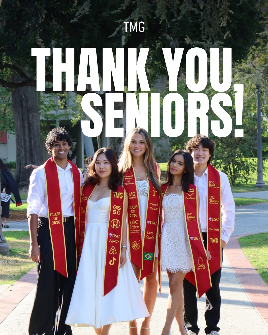 TMG forever ❤️ 

To all the people who turned late nights, pitch decks, brainstorms, client calls, and Monday meetings into some of the best memories of college &mdash; thank you. I am beyond proud of everything this group has built and even more pro