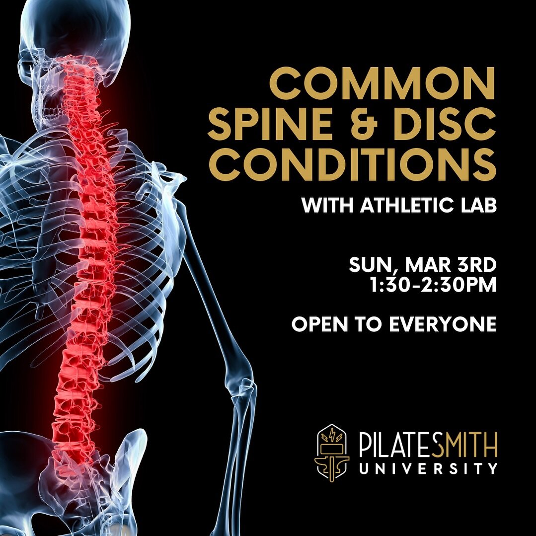 💥 Back pain is (unfortunately) so common! Doctors often prescribe Pilates and/or physical therapy as a treatment so it&rsquo;s very common for these worlds to intersect. Have you ever wondered what causes back pain? If there are things that make it 