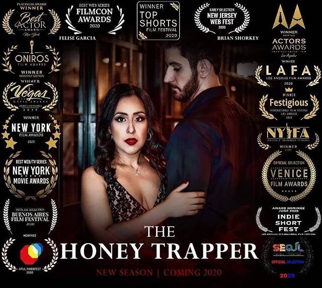 👇Check this out friends!👇
I'm premiering Season 2 this Saturday! 😁
#Repost
@thehoneytrapperwebseries
...
Looking for a new binge-worthy show with drama, mystery, laughs, and romance all-in-one? 📺🍿
WATCH the premiere of the multi-award winning Se
