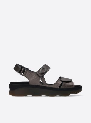 WOLKY Medusa sandaal brons met uitneembaar voetbed