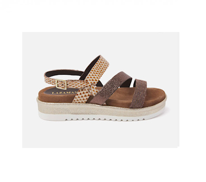 LAZAMANI sandaal brown | 75.827| € 69,95