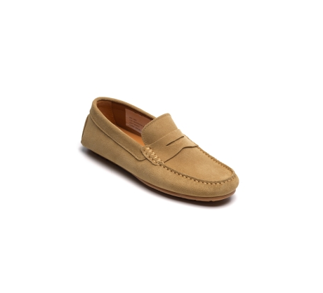 Berkelmans beige suede loafer | € 119,95
