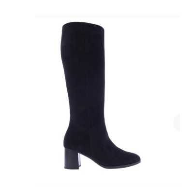 GABOR zwart suede laars 35.539.17