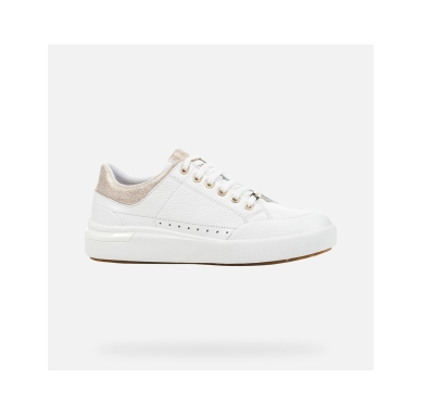 GEOX Jaysen wit leren sneaker
