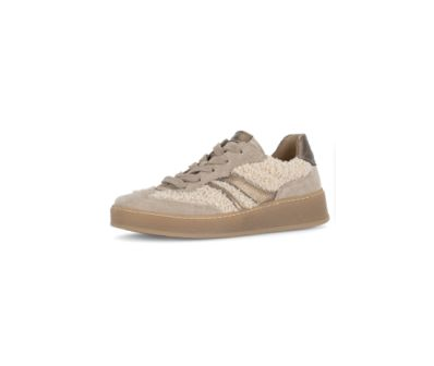 GABOR sneaker fango wol/velour/metalic 76.475.61 | € 119,95