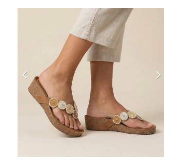   LAZAMANI  beige slipper | LA75926 | € 74,95  