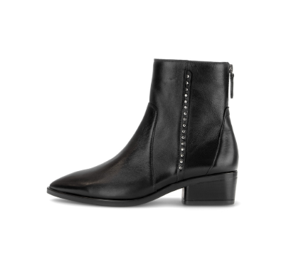   GABOR zwart leren laarsje | € 169,95  