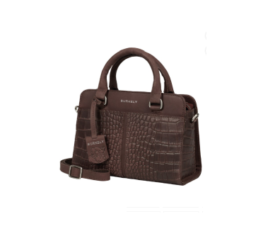  BURKELY handtas small bruin | € 99,95 