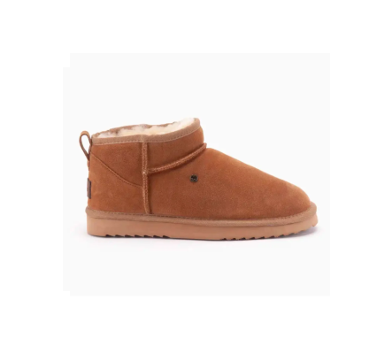  WARMBAT Durack woman suede boot cognac voor buiten | € 99,95 