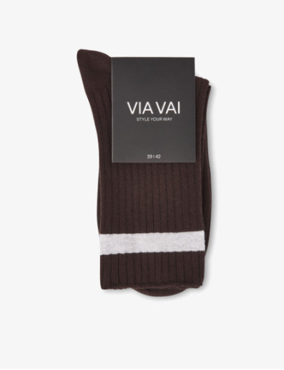  VIA VAI sokjes bruin | € 9,95 
