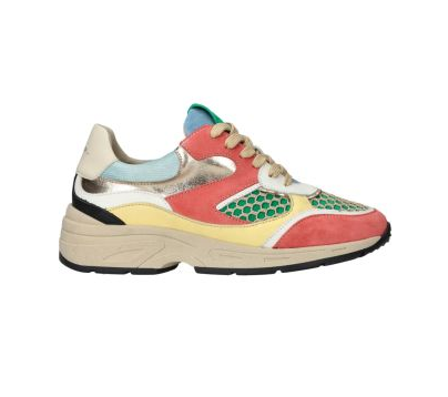 PIEDI NUDI Talla corallo multi sneaker