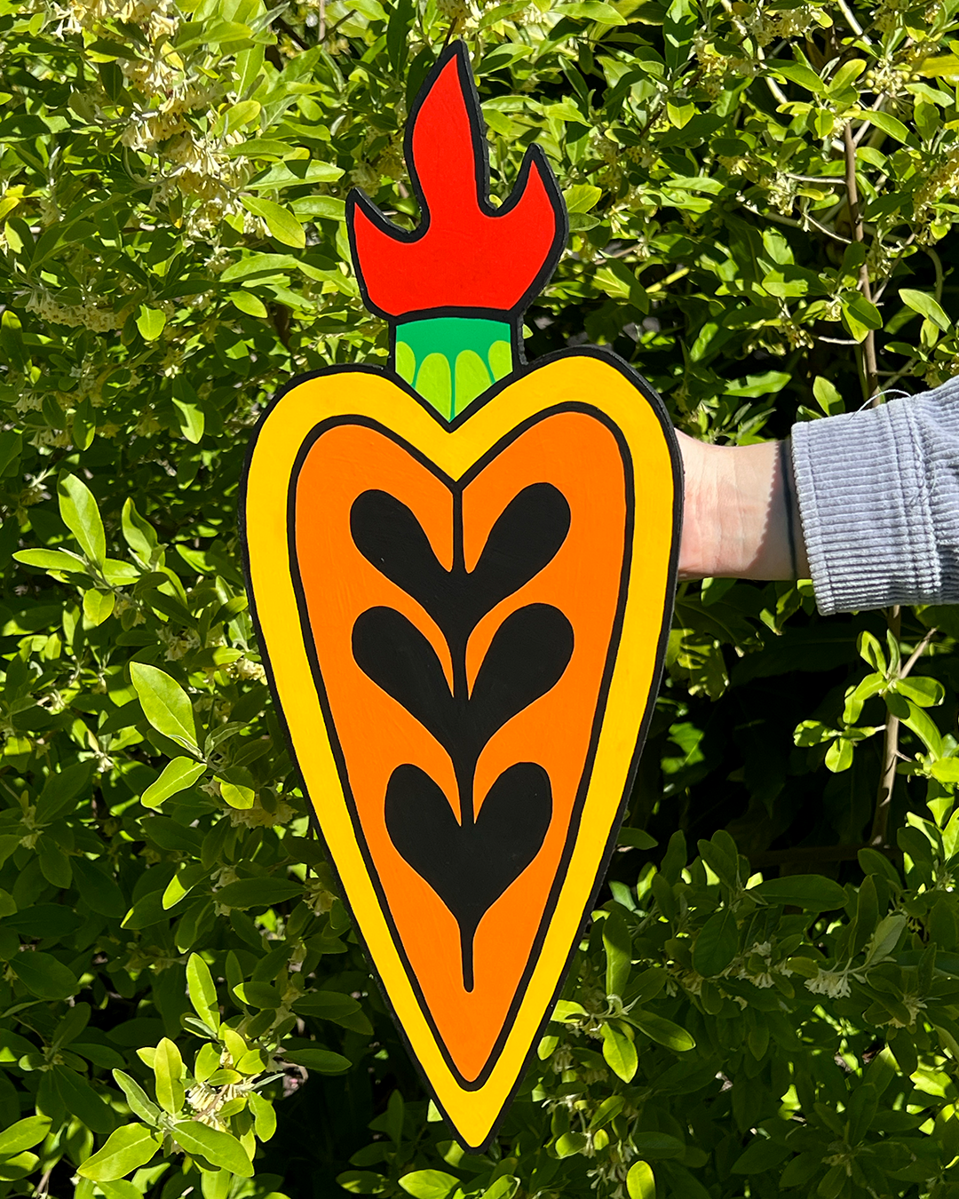 Sacred Flame Heart