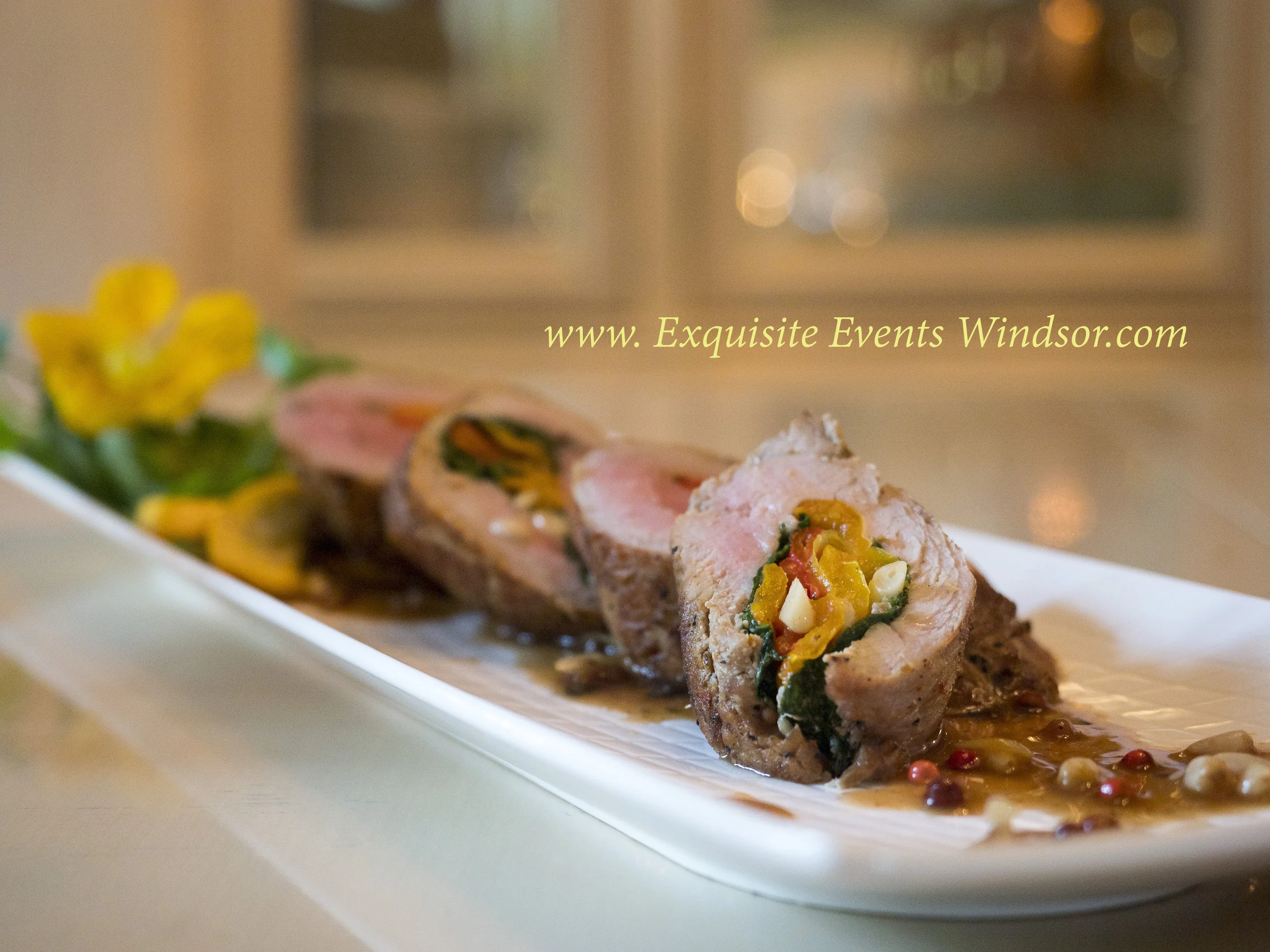 Exquiste Events Windsor Caterer Roast Pork Tenderloin Roulade.jpg