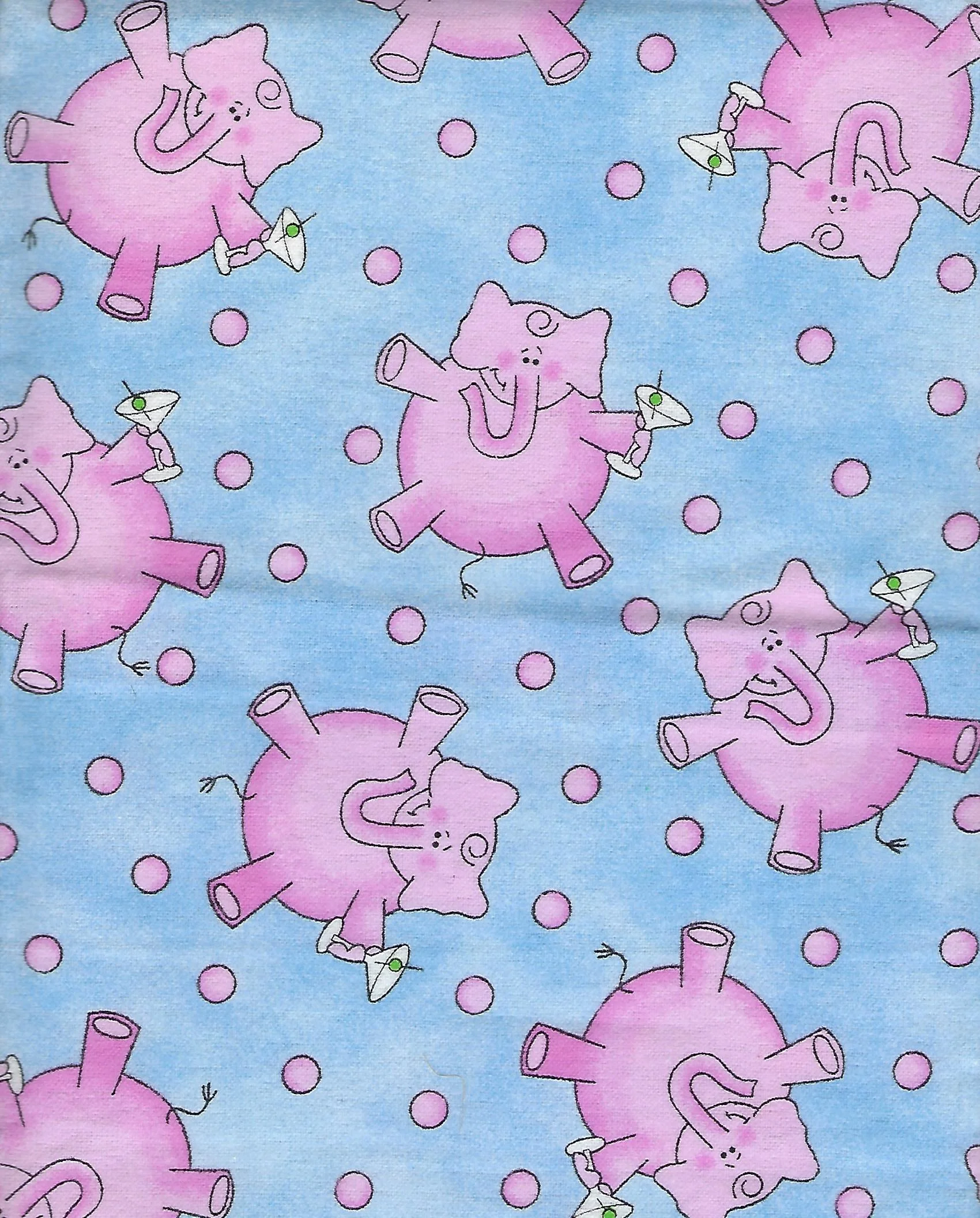 Elephant - Pink with Martini.jpg