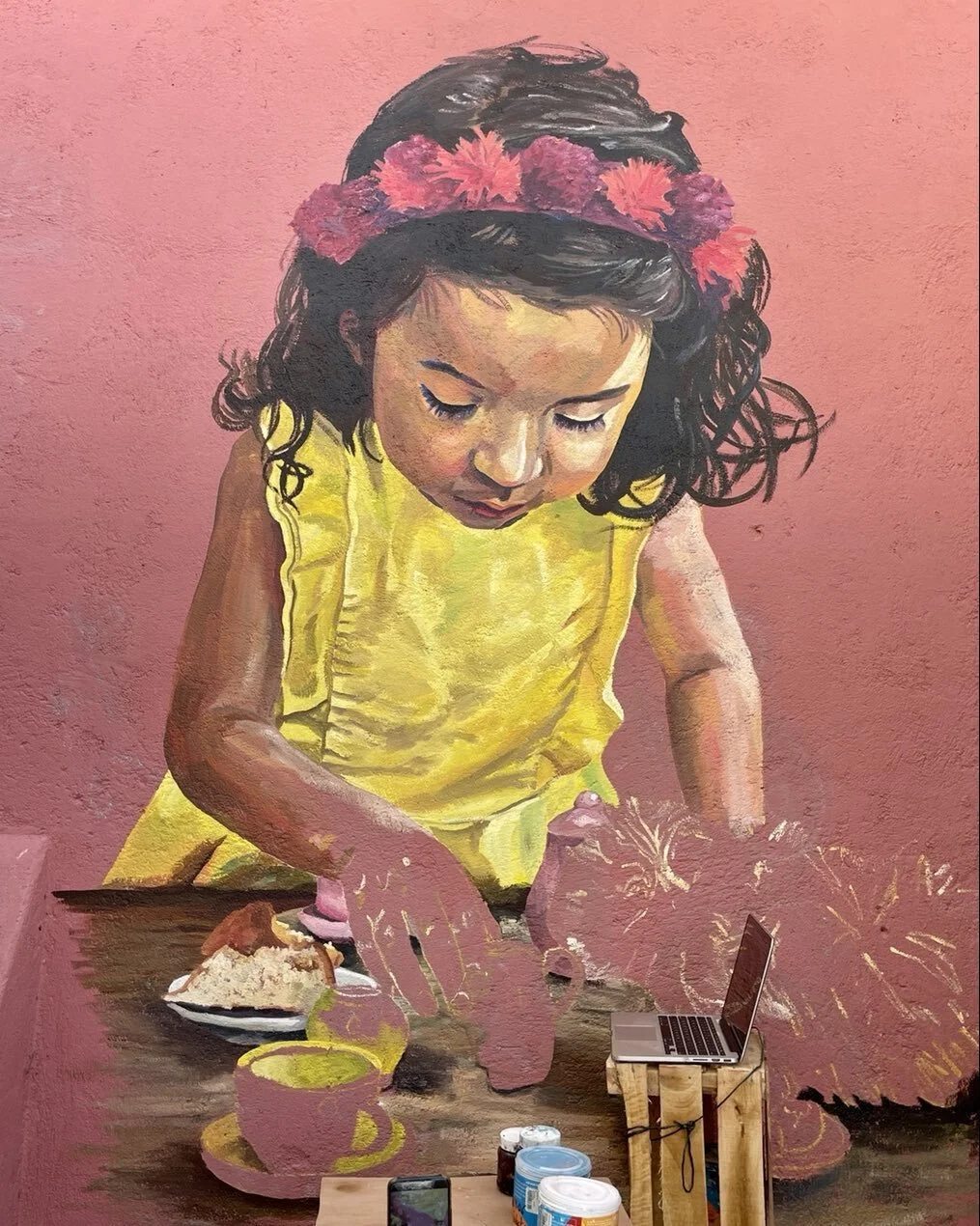 Beautiful work in progress by @Ana.Raga in SMA