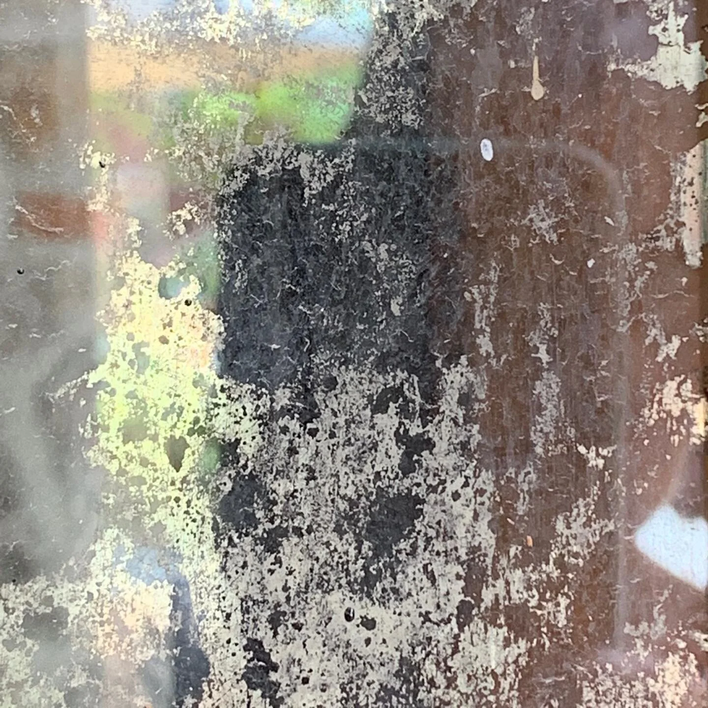 Another #selfie, sort of. I&rsquo;m liking this experimental field of old dusty #mirror. #sanmigueldeallende, #mirrorselfie #mirrorpic
