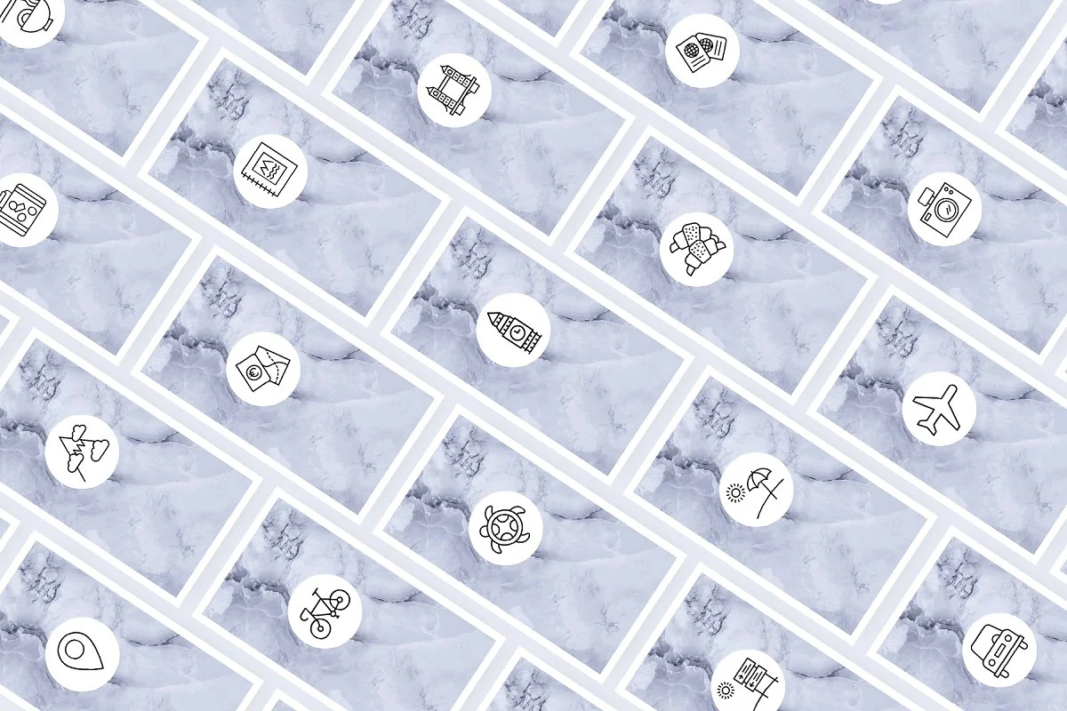 Travel Instagram Highlight Icons