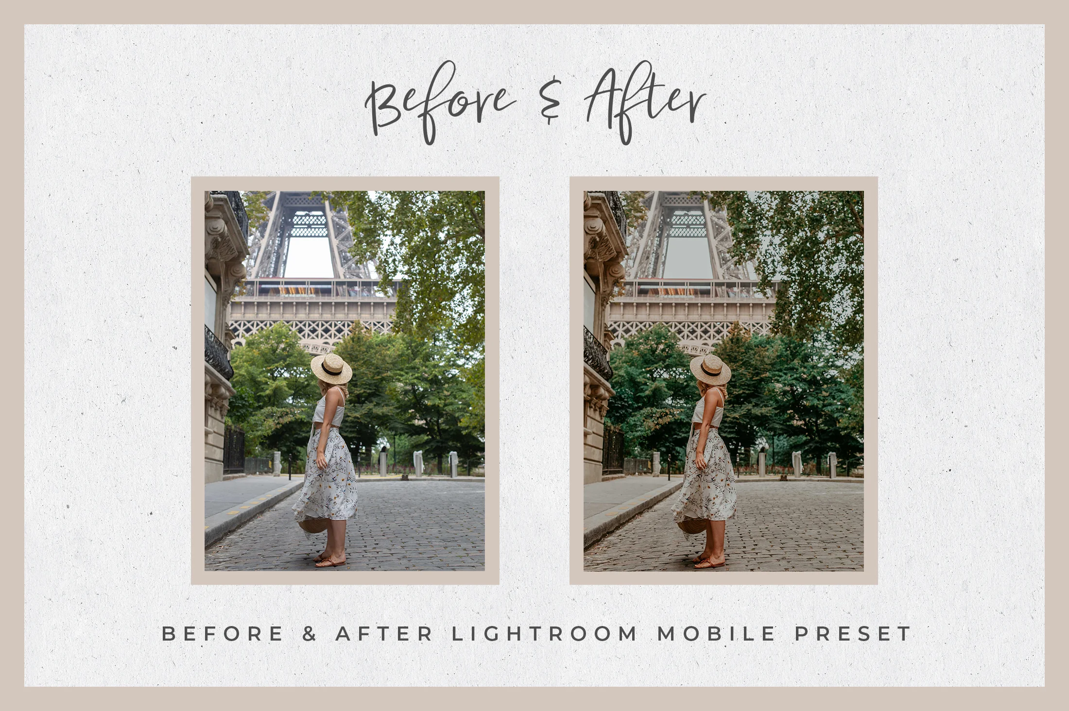 Paris Dreams Lightroom Mobile DNG Presets