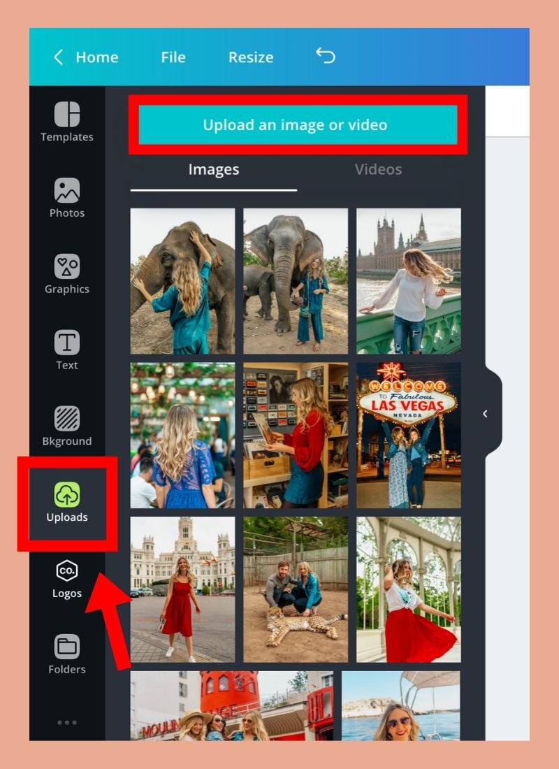 how to use Canva to add fun doodles to instagram photos