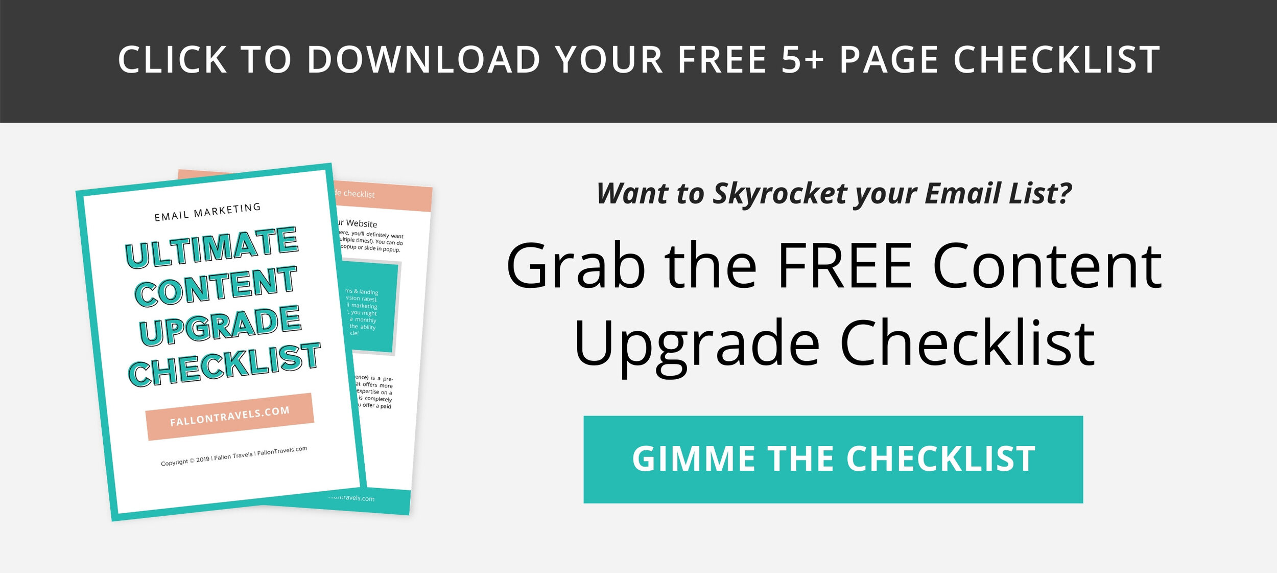 How to use content upgrades to grow your email list