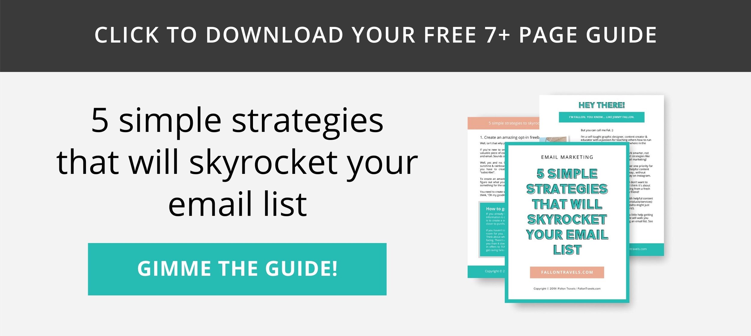 How to build an email list from scratch