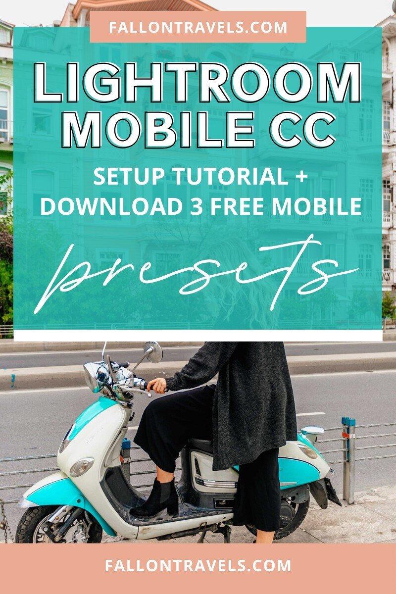 Lightroom cc mobile tutorial