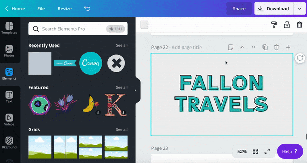 Canva Pro: Make images transparent and more