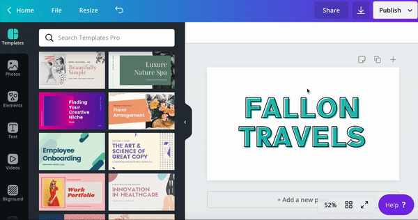 How to Make a GIF on Canva