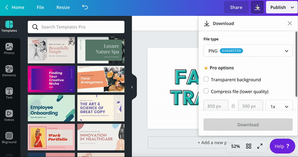 How to make a transparent background in Canva — Fallon Travels