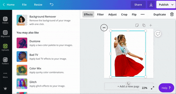 How to Remove the Background from an Image in Canva (no Photoshop  required!) — Fallon Travels