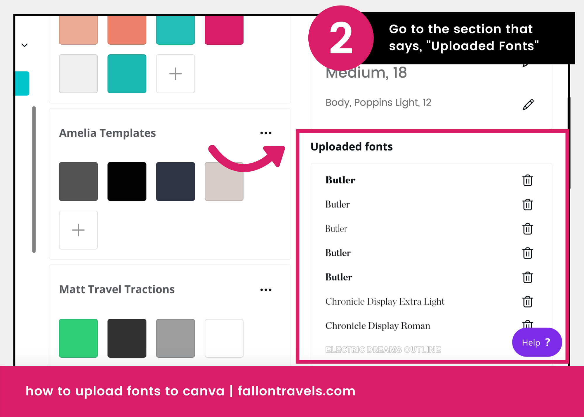 How to upload fonts to Canva quickly & easily — Fallon Travels