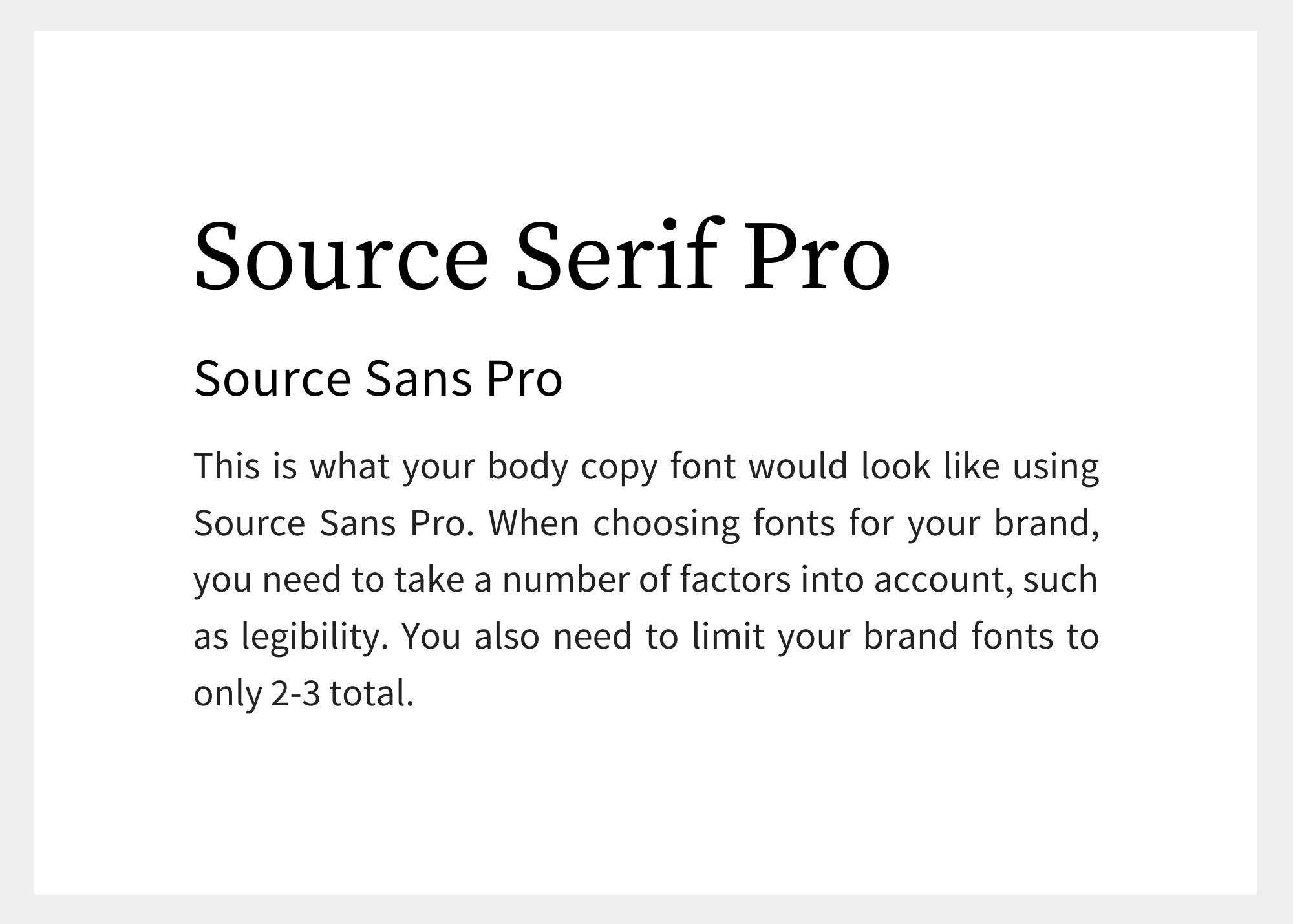 Шрифт source sans pro