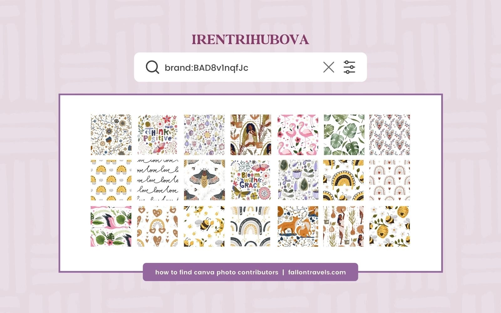 How to Search for Canva Elements Contributors using Brand Codes | FallonTravels.com
