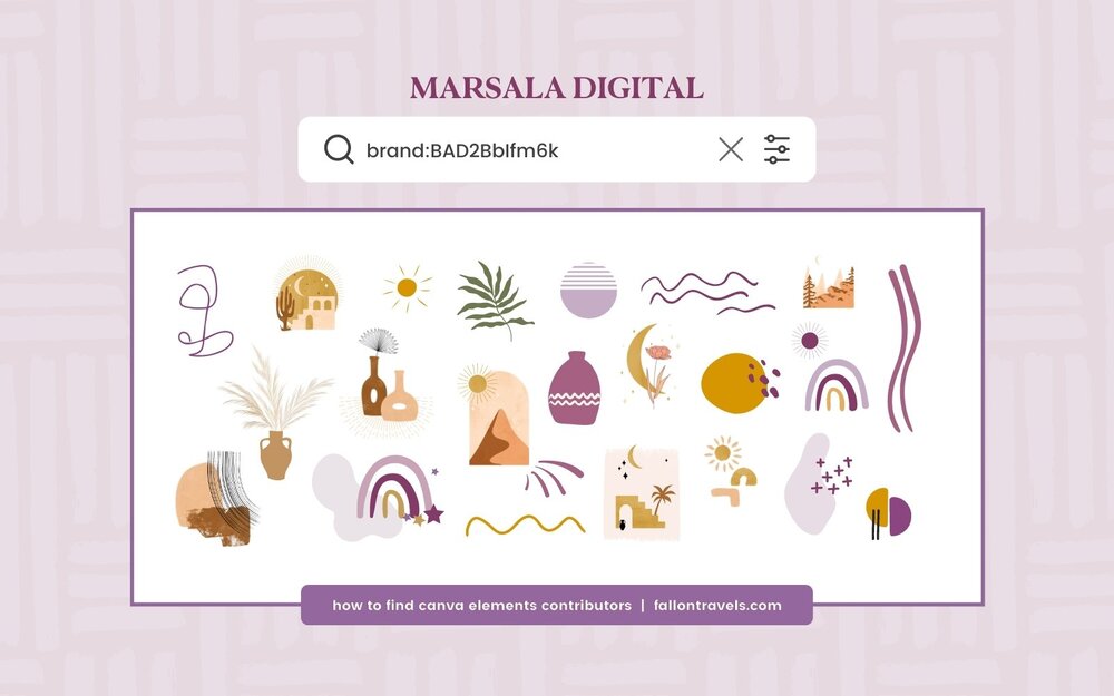 How to Search for Canva Elements Contributors using Brand Codes | FallonTravels.com