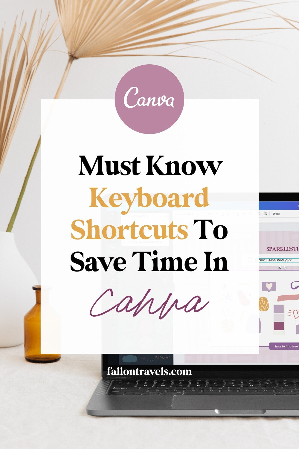 40 Must-Know Canva Keyboard Shortcuts To Save Time | Fallon Travels