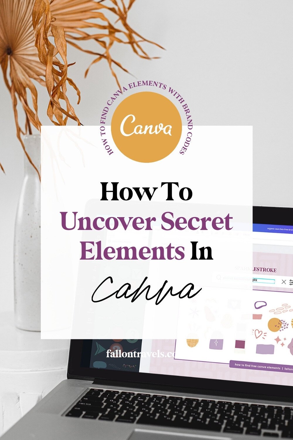 How to use Canva Brand Codes to Unlock Secret Design Elements | Fallon Travels