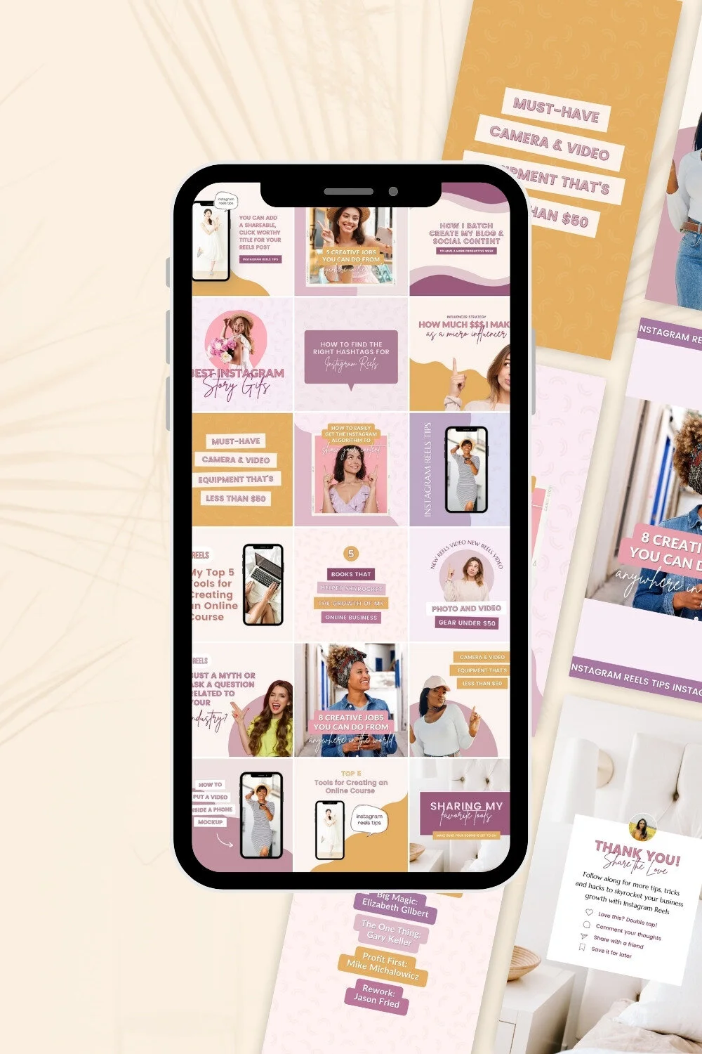 140+ Instagram Reels Canva Templates & Cover Image Graphics — Fallon