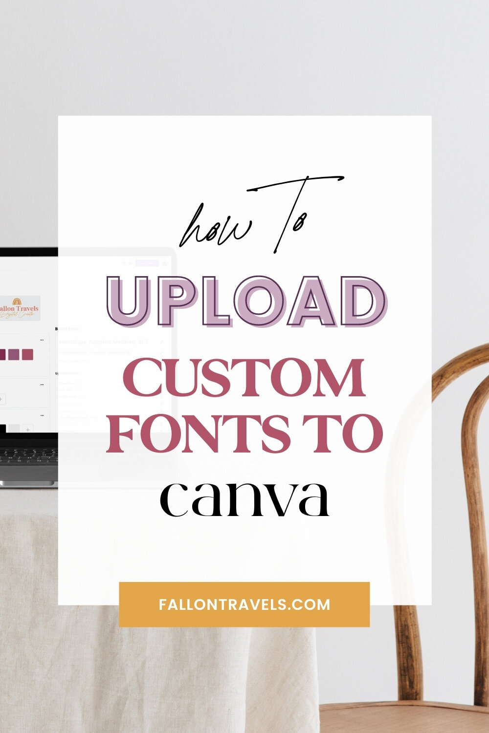 How to Upload Custom Fonts in Canva