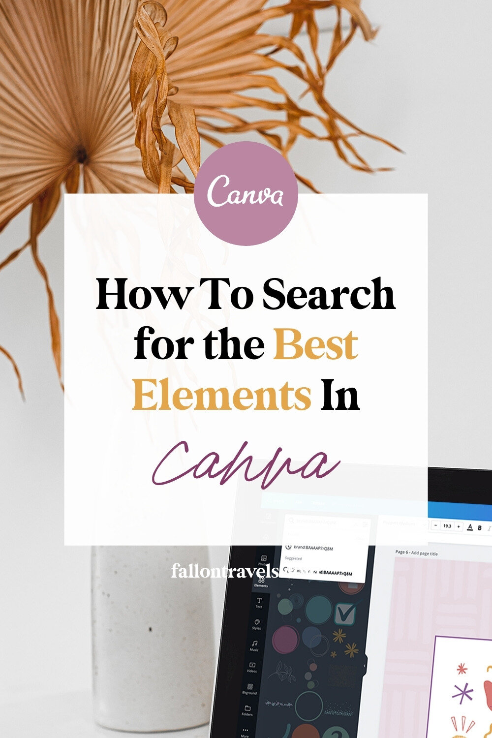 Best Canva Elements Keywords | FallonTravels.com