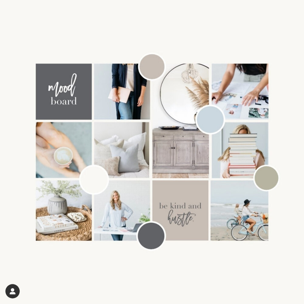 Best Canva Examples for Instagram - Mood Board Graphics